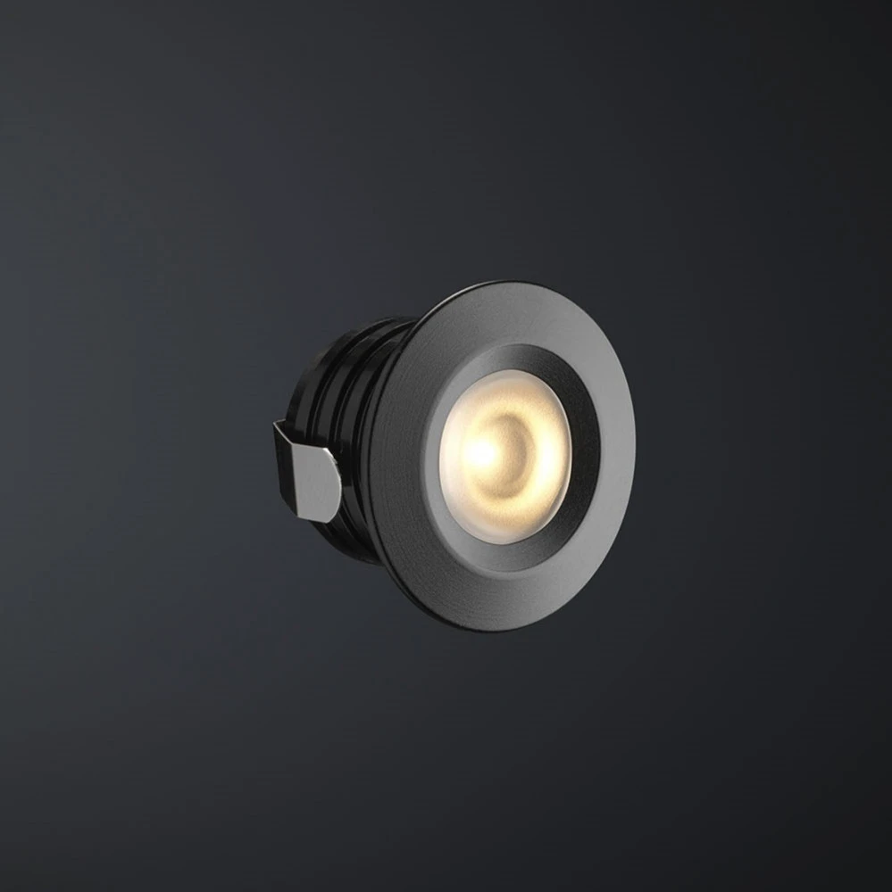 Pals Led Inbouwspot Set 12 stuks Zwart - Afbeelding 1